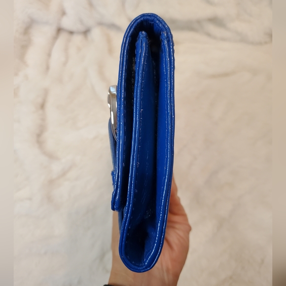 MICHAEL MICHAEL KORS Blue Clutch • NWOT - Picture 9 of 9